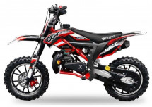 Moto bike cross Cheetah Deluxe 49cc rouge 10/10 pouces