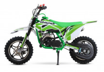 Moto cross 50cc Whisper vert 10/10 pouces