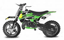 Moto cross Bull 49cc vert 10/10 pouces