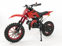Moto cross enfant 50cc rouge KDX 701 10/10 pouces