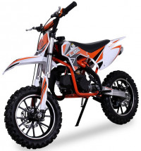 Moto cross Gazelle Sport 49cc orange 10/10 pouces
