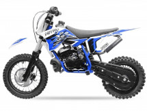 Moto cross Nitro NRG 50cc bleue 12/10 pouces
