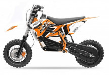 Moto électrique 800W brushless NRG turbo orange 12/10 pouces
