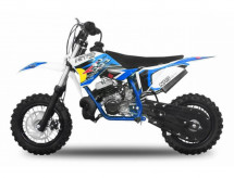 NRG50 49cc moteur 9cv kick starter bleu 10/10 Dirt bike enfant