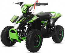 Quad enfant 49cc Madox 6 ATV noir et vert 6 pouces