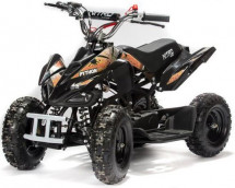 Quad enfant 49cc Python Sport ATV noir et orange 6 pouces