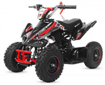 Quad enfant 49cc Python Sport ATV noir et rouge 6 pouces