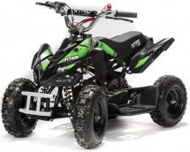 Quad enfant 49cc Python Sport ATV noir et vert 6 pouces