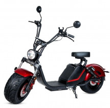 Scooter Citycoco Ikara rouge 1500W – 45 km/h - homologué route