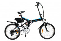 Vélo électrique 250w lithium Nice noir et bleu