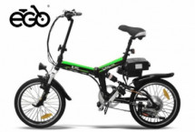 Vélo électrique 250w lithium Nice noir et vert