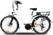 Vélo électrique 250w lithium Vienne blanc