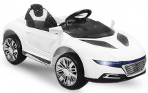 Voiture de sport enfant électrique Roadster AD-R Coupé blanche