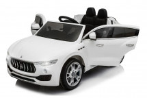 Voiture électrique enfant Maserati Levante blanc