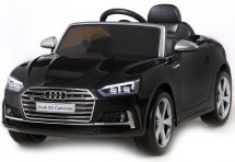 Voiture enfant électrique Audi S5 noire