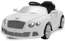 Voiture enfant électrique Bentley Continental GTC blanche