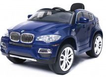 Voiture enfant électrique BMW X6 bleu