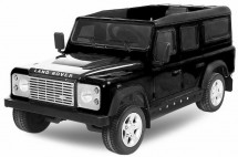 Voiture enfant électrique Land Rover Defender noire