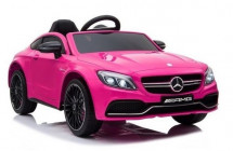 Voiture enfant électrique Mercedes C63 Luxe rose