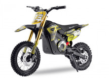 Moto électrique 1100W lithium Tiger deluxe jaune 12/10 pouces
